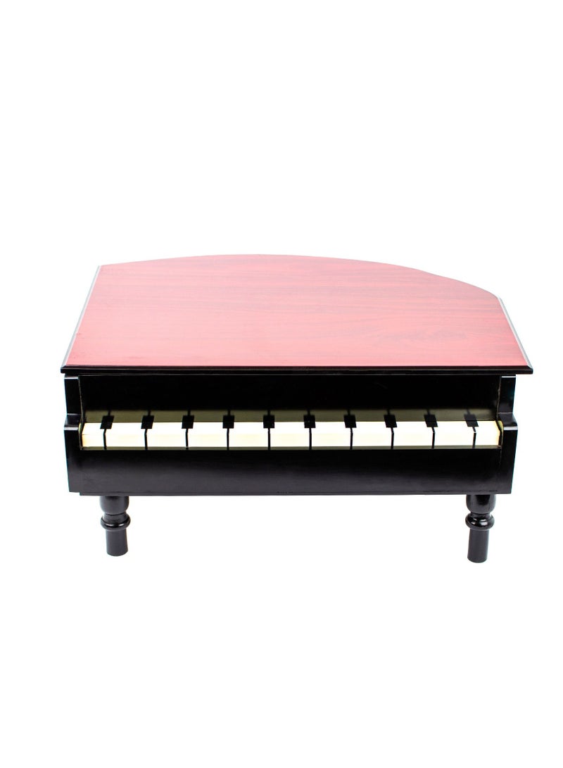 Hic Cutlery set stainless steel spoons and forks with piano shaped wood box 84 pcs  - Image 2