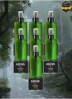 Agiva 7 Pieces Agiva After Shave Cologne Spray Forest Rain 400ml  - Image 1
