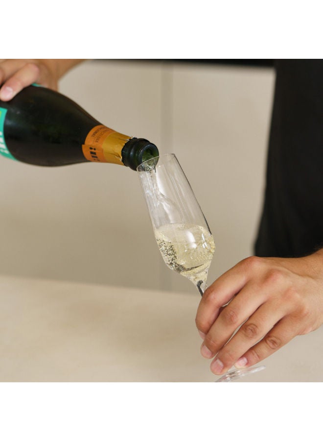 Stolzle Experience Champagne Flute Glass 190 ml- Set of 2 - Image 3