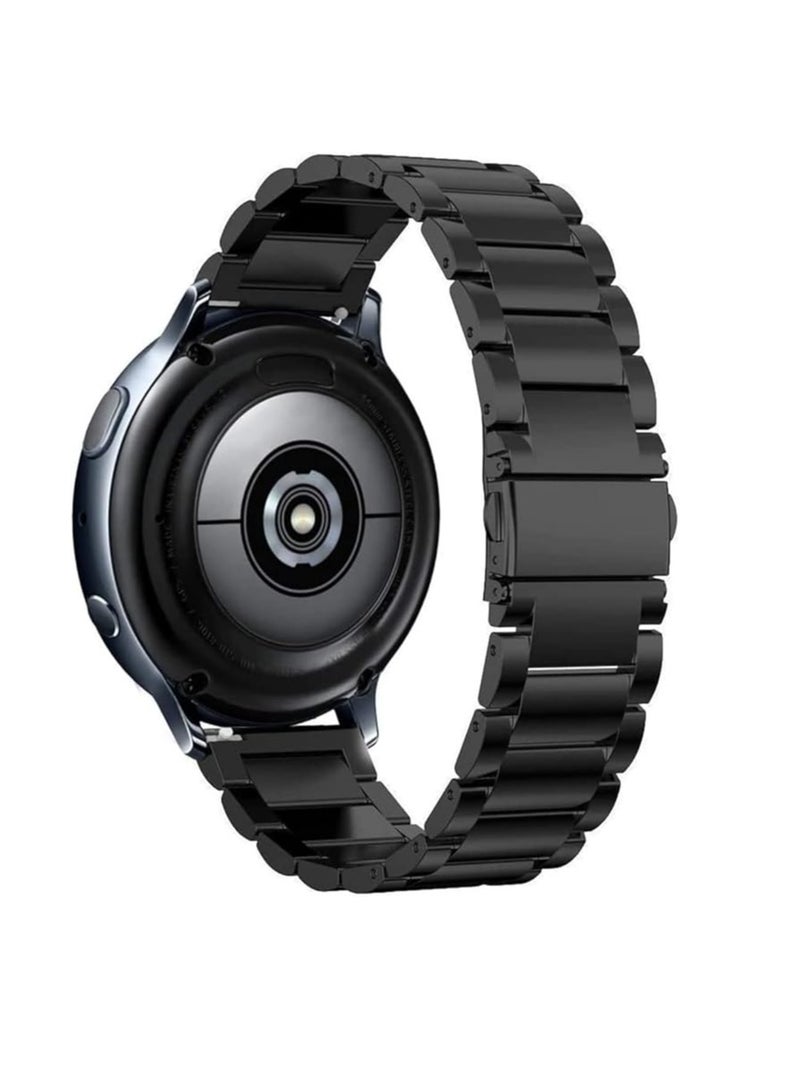 Metal Band 20MM Strap For Samsung Gear Sport/Watch 4/Watch 5 /Watch 5 Pro /S2 classic/active 2 40mm 44mm/Amaz fit GTS 3/ GTS 4/4 Mini/Bip 3/Pro/GTS 2 mini/GTS 2e/Bip U - Image 2