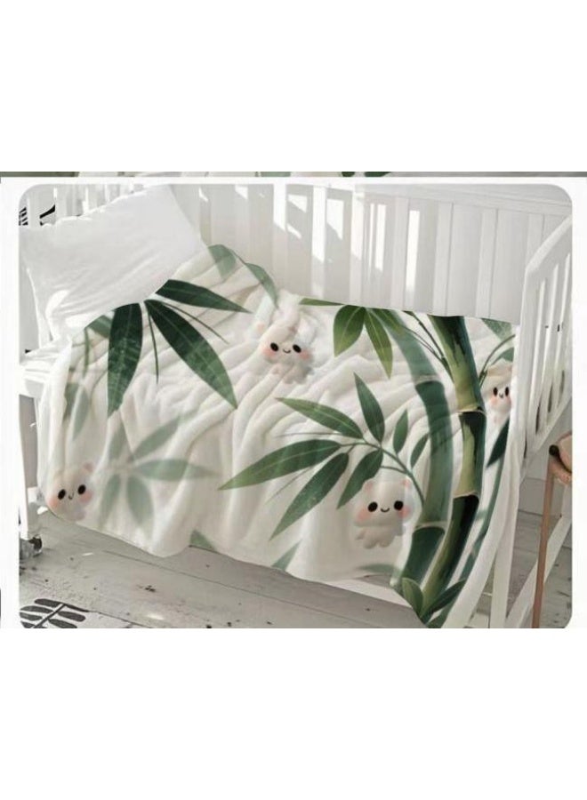 general Children's or student cartoon flannel thin blanket (warm and comfortable, suitable for sleep, games) 100cm*150cm - Image 3