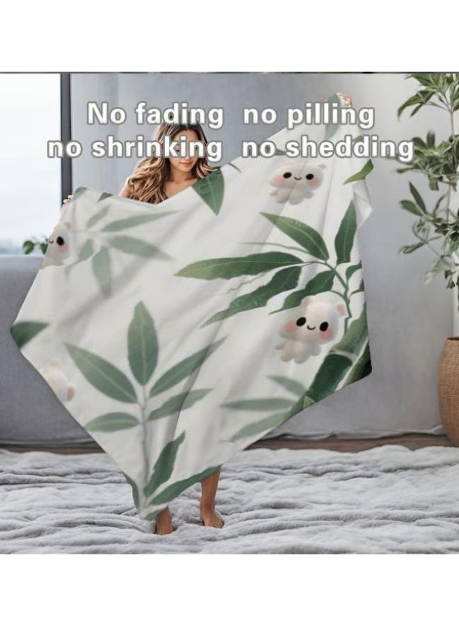 general Children's or student cartoon flannel thin blanket (warm and comfortable, suitable for sleep, games) 100cm*150cm - Image 1