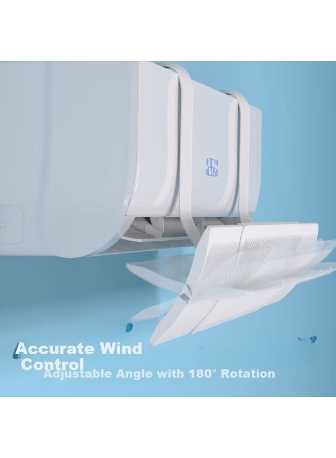 New Fly Xinfei Air Conditioner Wind Deflector, Anti-direct Blowing Shield For Postpartum Care And Infants, Air Outlet Cover, Windshield Curtain, Wall-mounted Standard Model - Image 2