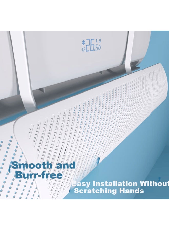 New Fly Xinfei Air Conditioner Wind Deflector, Anti-direct Blowing Shield For Postpartum Care And Infants, Air Outlet Cover, Windshield Curtain, Wall-mounted Standard Model - Image 3