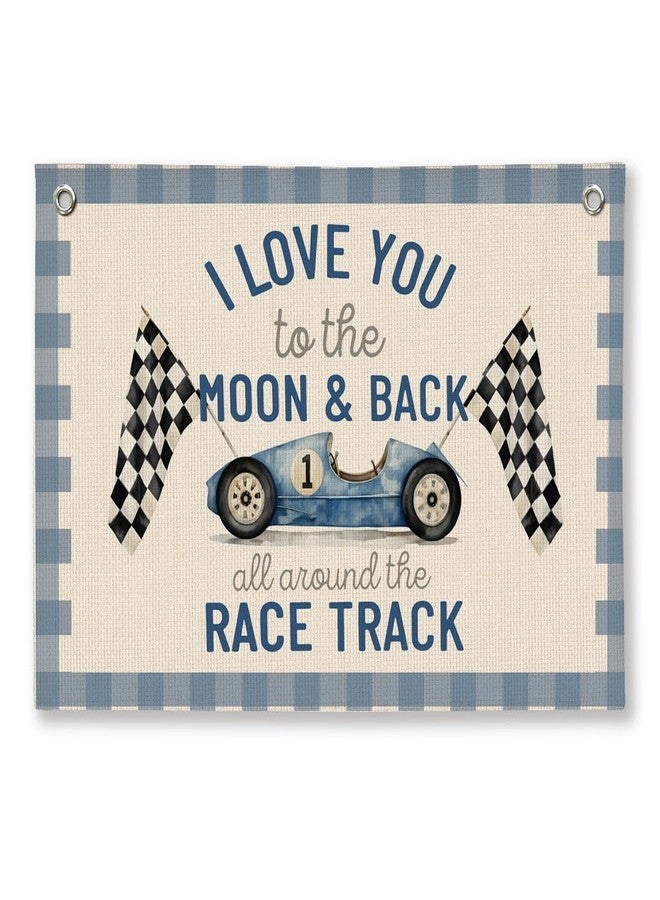 ShowDraven Playroom Race Cars Wall Decor for Boys - Image 1