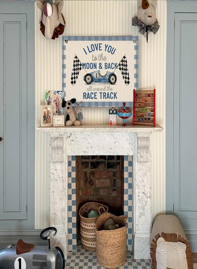ShowDraven Playroom Race Cars Wall Decor for Boys - Image 3