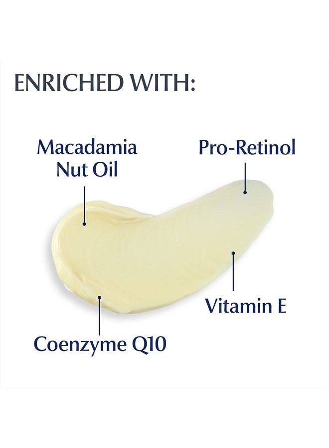 Eucerin Q10 Anti-Wrinkle Night Cream + Pro-Retinol, Facial Cream for Sensitive Skin, 1.7 Oz Jar - Image 3