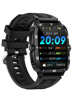 LIGE Smart Watch For Men 1.96 inch HD Screen 430mAh Large Battery 100+ Sports Modes Smartwatch IP67 Waterproof  - Image 2