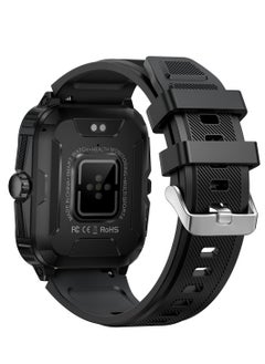 LIGE Smart Watch For Men 1.96 inch HD Screen 430mAh Large Battery 100+ Sports Modes Smartwatch IP67 Waterproof  - Image 4