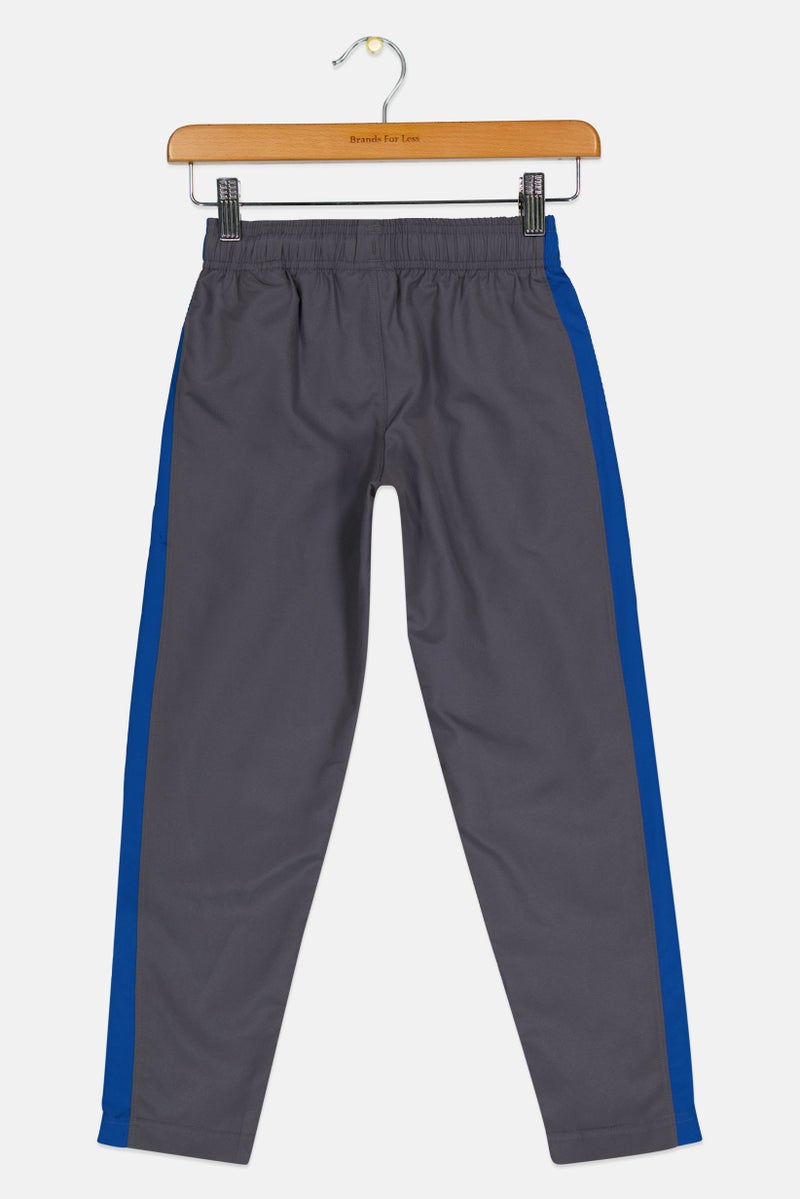 UNDER ARMOUR Kids Boy Sportswear Fit Training Track Pants, Grey - Image 2