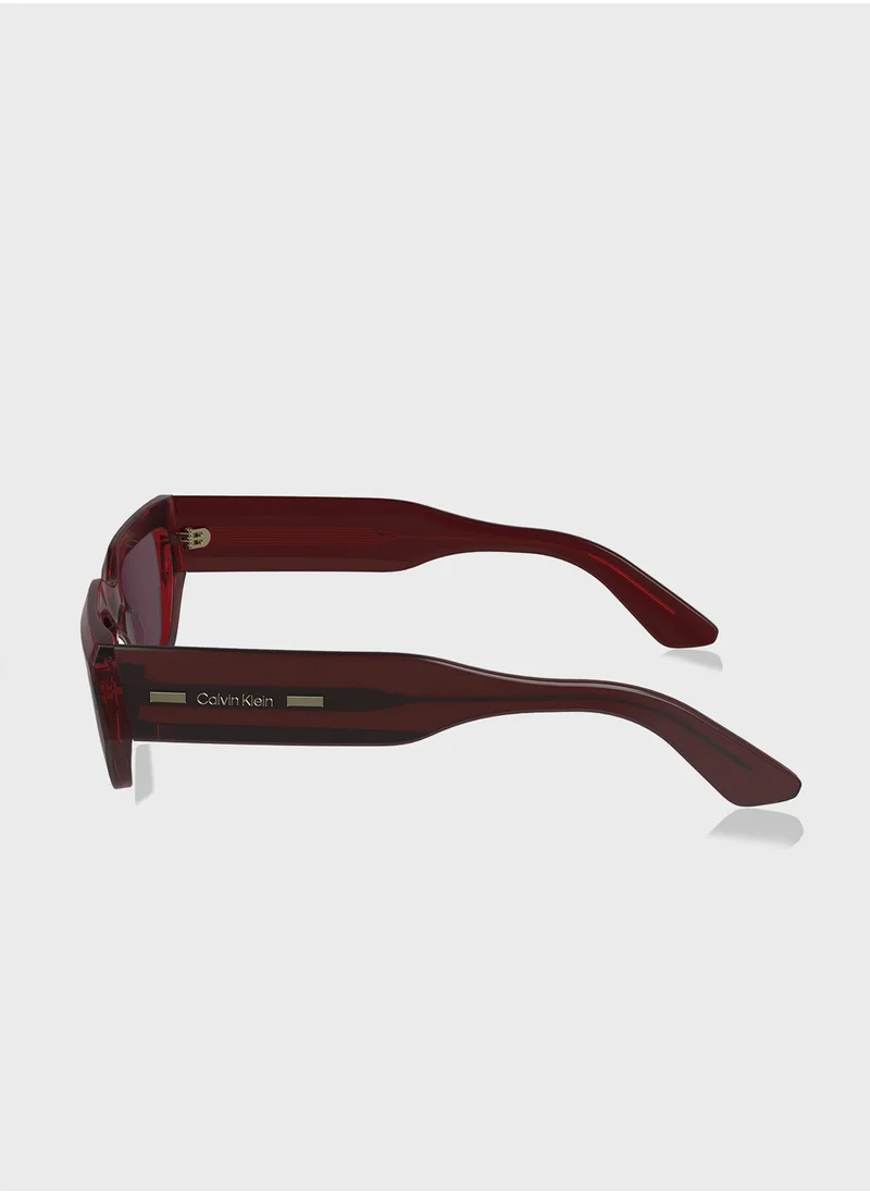 CALVIN KLEIN Modified Rectangle Sunglasses