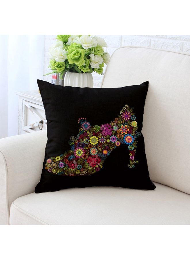 NIBEMINENT Floral Printed Cushion Cover Multicolour