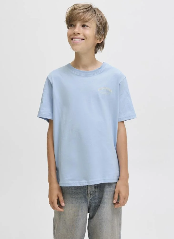 Jack & Jones Junior Youth Logo Crew Neck T-Shirt