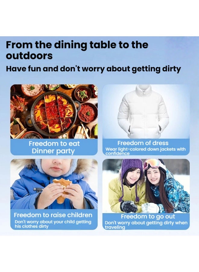 3 صناديق من مناديل البقع سريعة المفعول فعالة بدون غسل معجزة لإزالة بقع الملابس العنيدة أثناء التنقل - Image 4