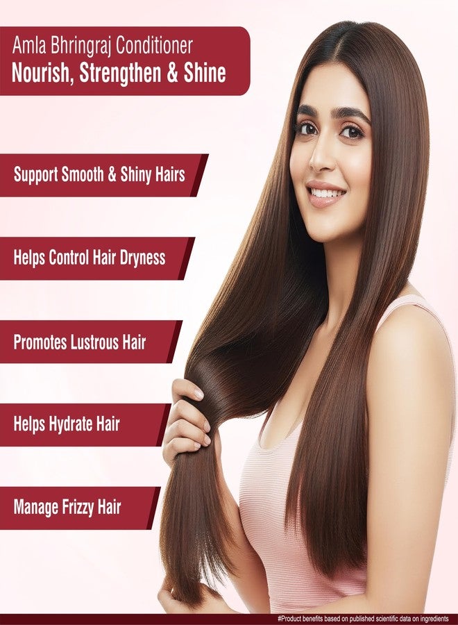 Multani شامبو وبلسم ملتاني ناتشورالز أملا وبرينجراج ٢٧٠ مل | عناية أيورفيدية بالشعر لشعر أقوى وأكثر لمعاناً | يساعد على تقليل التقصف والقشرة | مُختَبَر من قِبَل أطباء الجلدية | مناسب لجميع أنواع الشعر - Image 4