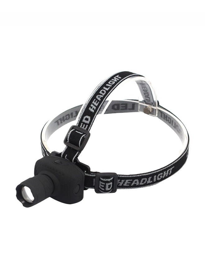 Waterproof LED Head Flashlight Black 2.5 x 7.4centimeter - Image 2