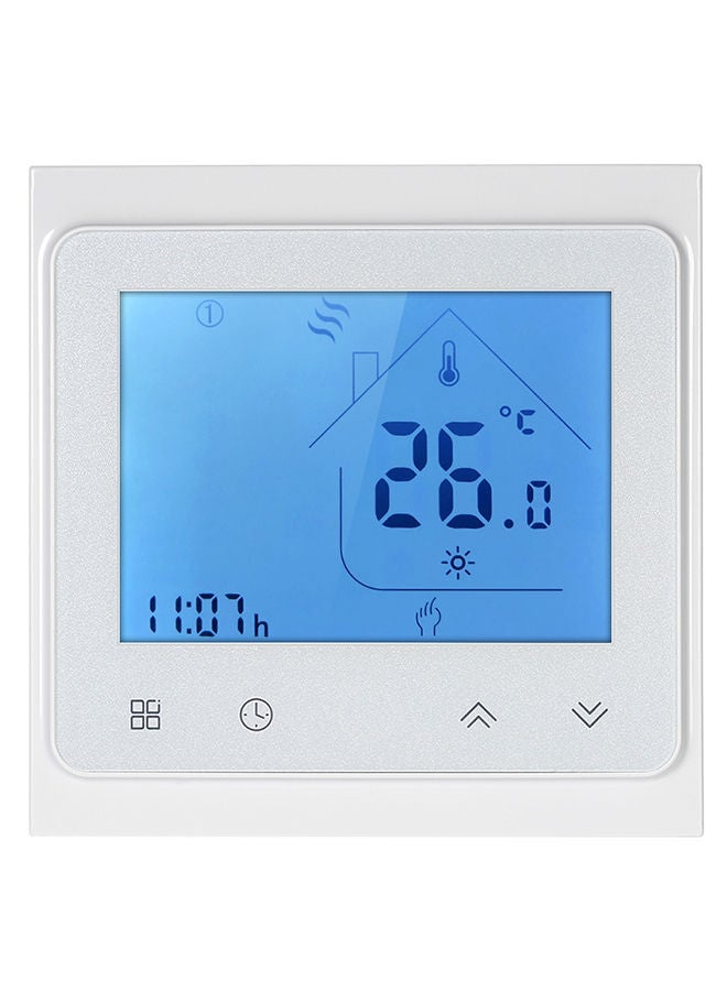 NIBEMINENT Electric Heating Temperature Controller Thermostat White - Image 1
