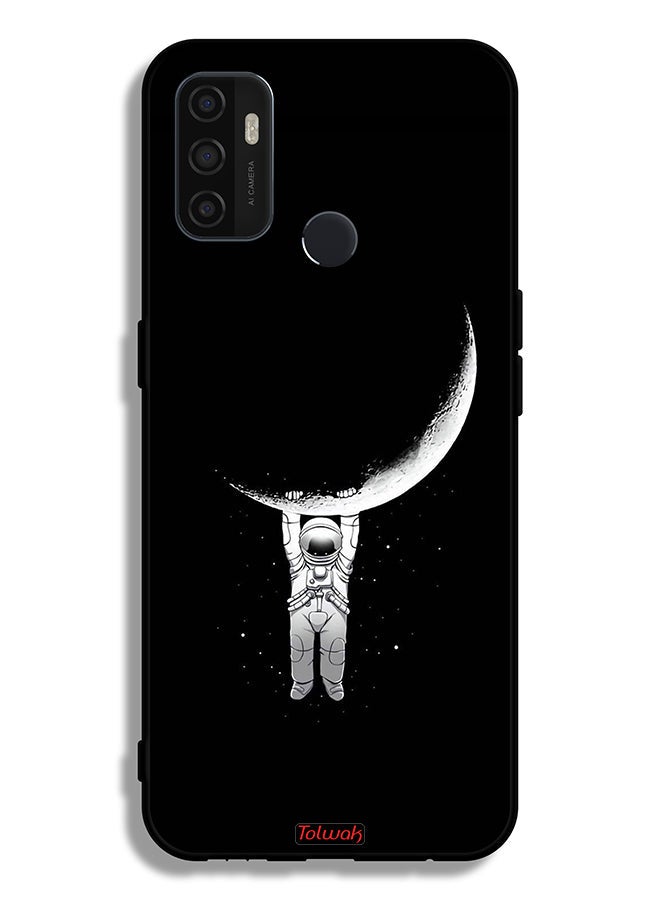 Tolwak Oppo A53 4G Protective Case Cover Hanging From Moon - Image 2
