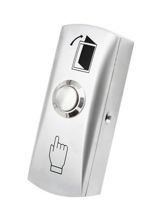 Mini Door Exit Push Button K4 Control Switch with Back Box, Vertical Surface Mount Zinc Alloy Case Input DC12V Output NO/COM for Access Control Door Release and Electronic Locks - pzsku/ZF6297F7A8950C5D1898EZ/45/_/1659798298/5e7fab13-db05-4b4c-aa11-f4cf548541c0