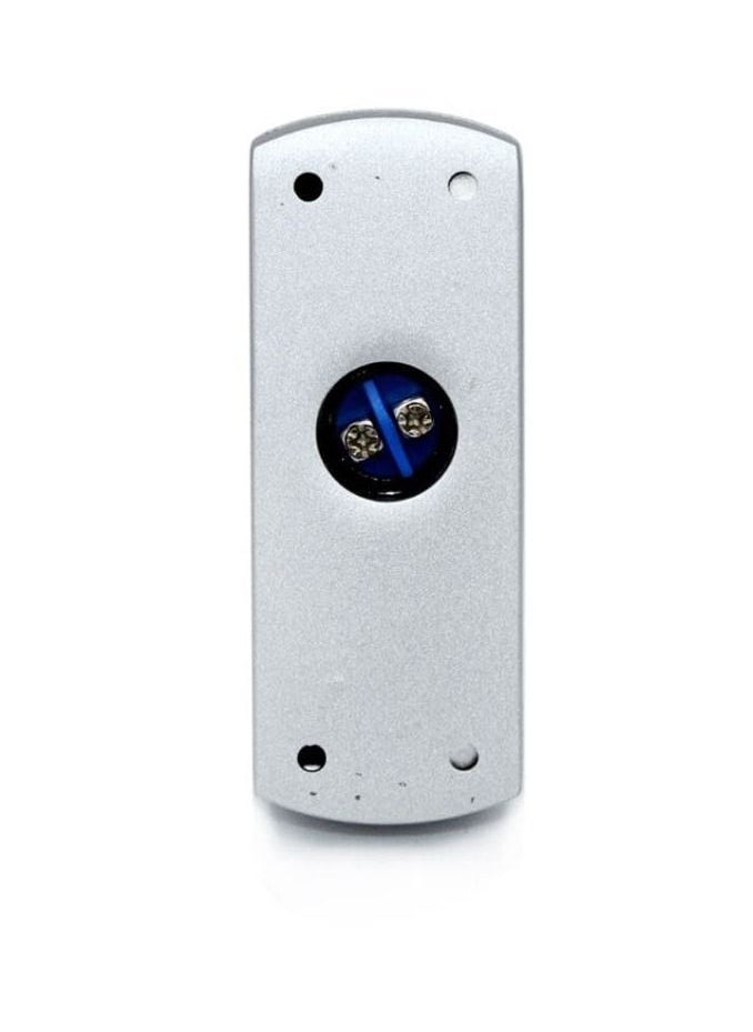 Rubik Mini Door Exit Push Button K4 Control Switch with Back Box, Vertical Surface Mount Zinc Alloy Case Input DC12V Output NO/COM for Access Control Door Release and Electronic Locks  - Image 4
