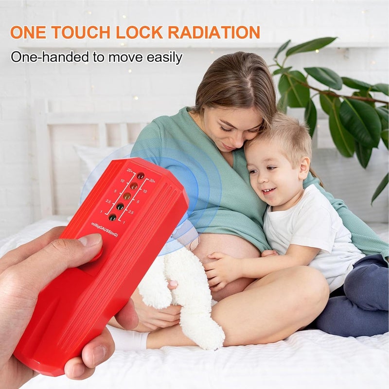 Handheld Digital LCD EMF Detector Tester For Home Office Outdoor Ghost Hunting - Image 4