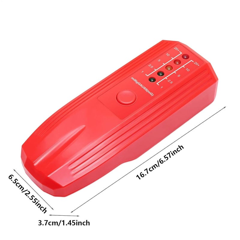 Handheld Digital LCD EMF Detector Tester For Home Office Outdoor Ghost Hunting - Image 5