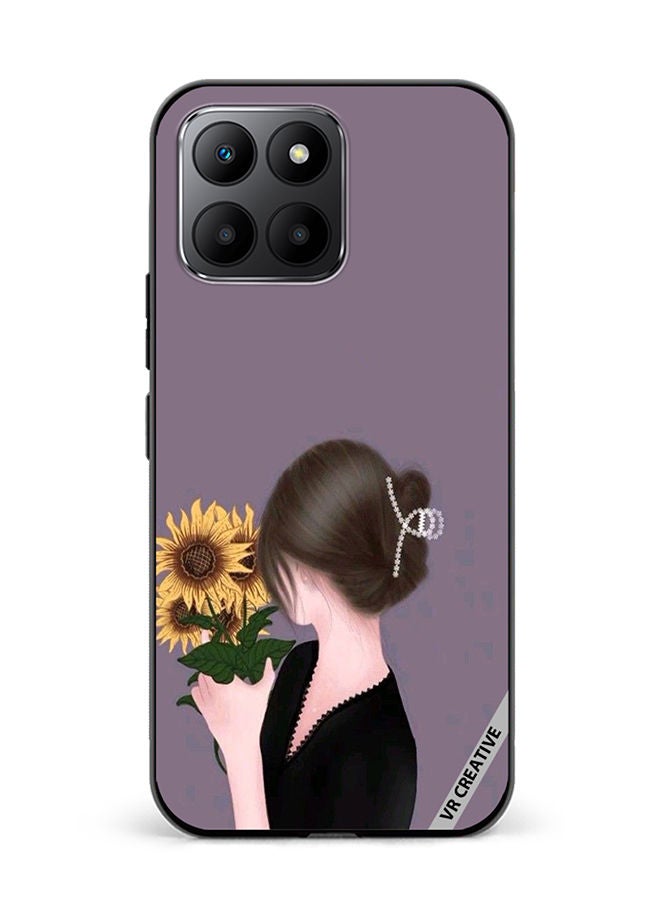 VR CREATIVE Protective Case Cover For Honor 70 Lite Sunflower Design Multicolour - Image 1
