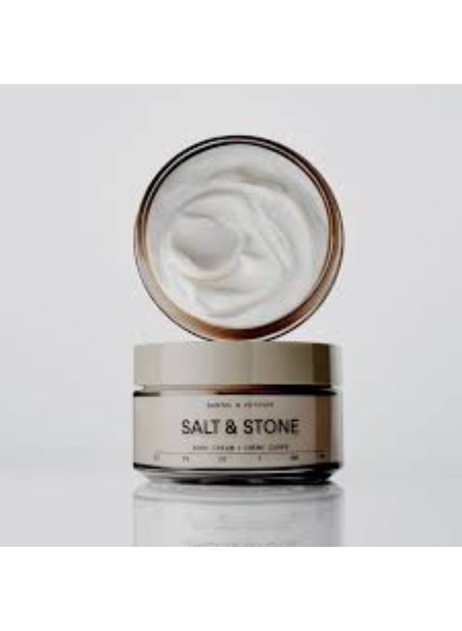 SALT & STONE Body Cream Santal & Vetiver 200ml - Image 3