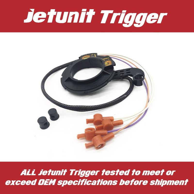 jetunit Trigger For Mercury 134-6454 Outboard 75 80 HP 96453A2 77000A1 96453A1 2 Stroke Carb 4 Cylinder Curved Linkage Arm - Image 2