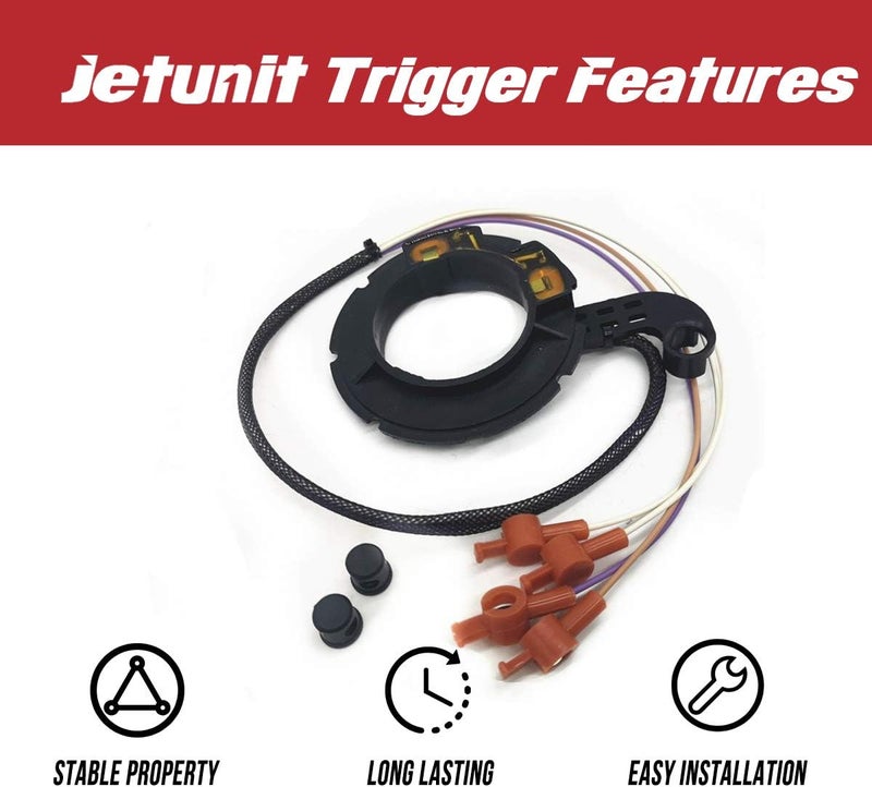 jetunit Trigger For Mercury 134-6454 Outboard 75 80 HP 96453A2 77000A1 96453A1 2 Stroke Carb 4 Cylinder Curved Linkage Arm - Image 3