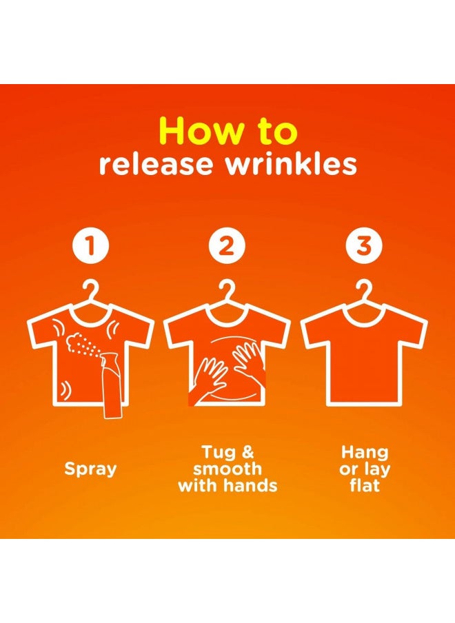 Bounce Bounce Rapid Touch-Up 3 in 1 Wrinkle Releaser Clothing Spray - RELEASE WRINKLES - Eliminates Odors & Freshens - Removes Static - TSA Approved Travel Size 3 Oz Pack of 3  - Image 3