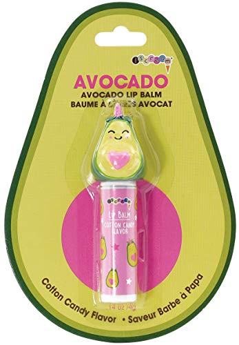 iscream Kawaii Avocado Shaped Cotton Candy Scented Lip Balm - Image 2