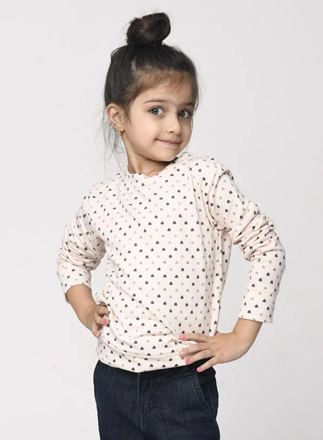 LILPICKS AOP Printed Girlish Sweatshirt
