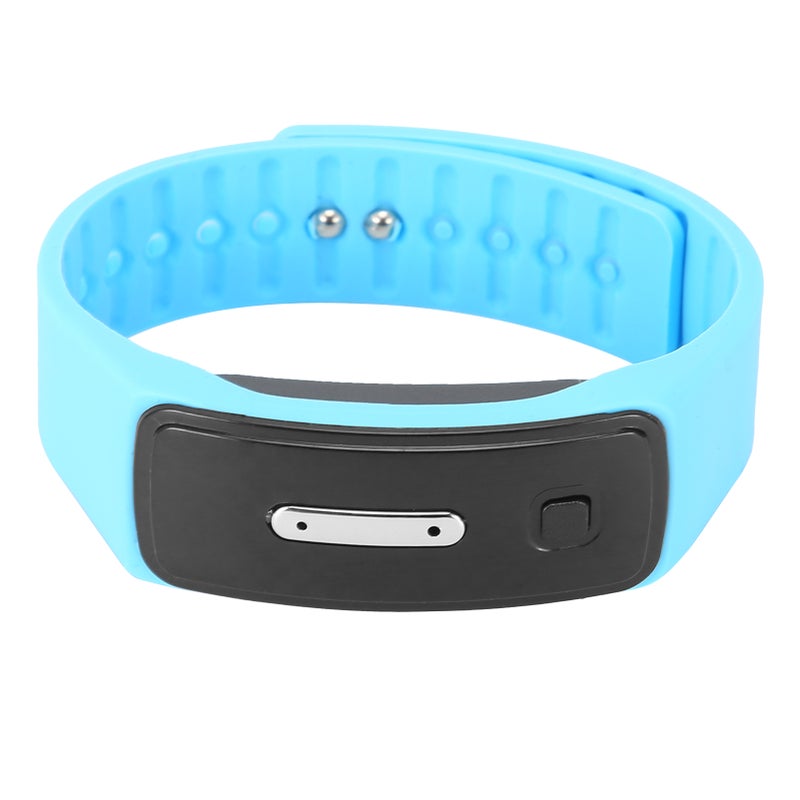 Mosquito Repellent Bracelet USB Charging Ultrasonic Mosquito Repellent Wristband WatchBlue - Image 1