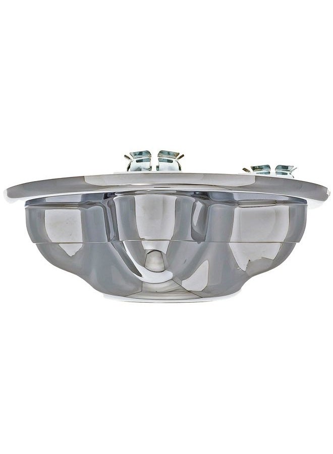 Dorman 909-032 Wheel Cap Compatible with Select Ford Models, Chrome - Image 3