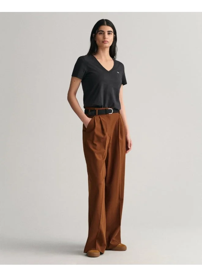 Gant  Gant Shield V-Neck T-Shirt for Women | Best Price UAE