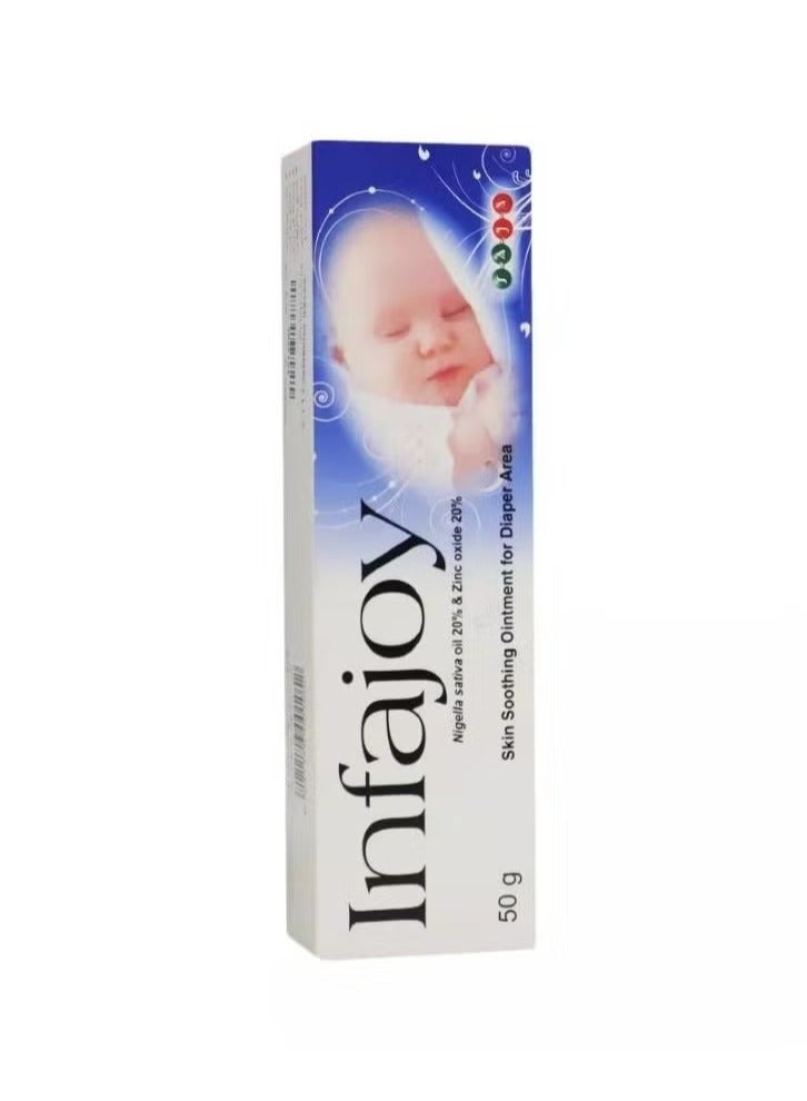 Infajoy Ointment 50g | Baby Diaper Rash & Skin Protection Cream | Soothing Baby Care Ointment for Sensitive Skin