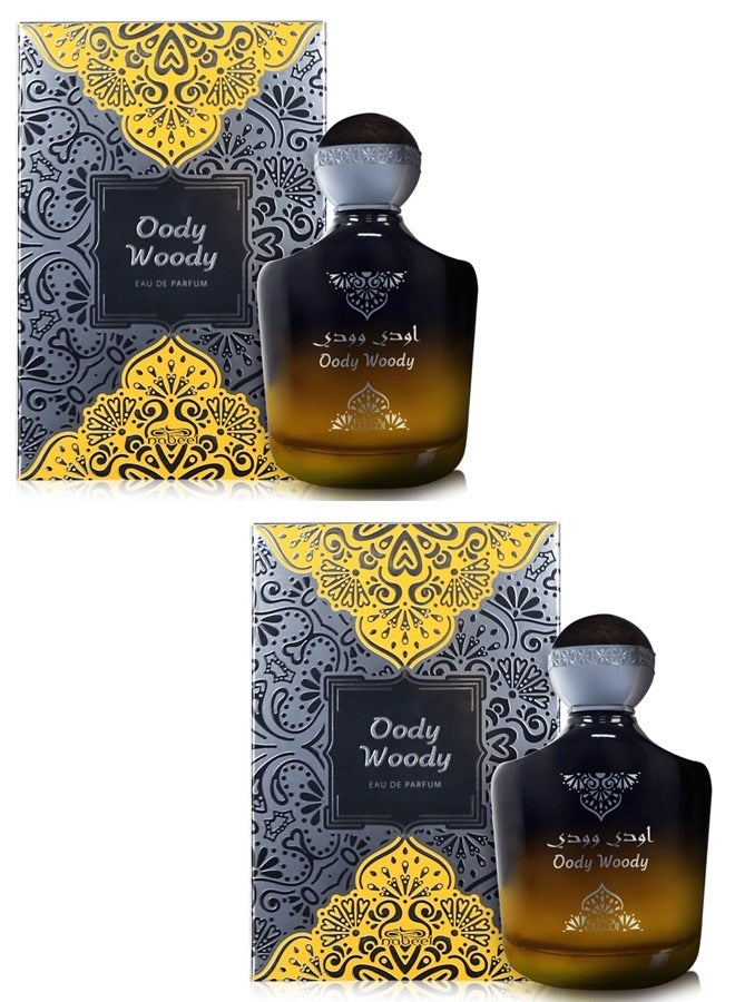 نبيل طقم 2 قطعة نبيل عودي وودي او دي بارفان 100 مل - Image 1