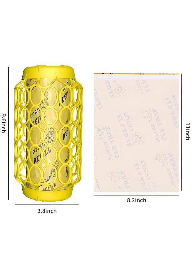 Generic - Outdoor Wasp and Yellow Jacket Traps - 2 Pack Bee Catcher Sticky Insect Deterrent for Effective Bug Control and Elimination - Image 1