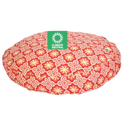 Molly Mutt Medium to Large Dog Bed Cover Papillon Print Measures 36 x 5 100 Cotton Durable Breathable Sustainable Machine Washable Dog Bed Cover - Image 1