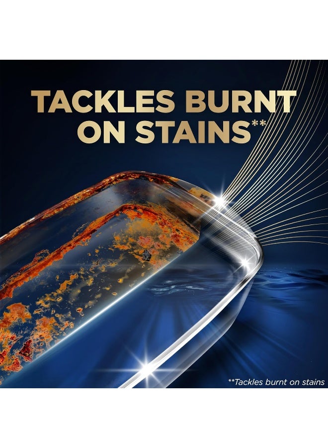 Finish Powerball Ultimate Plus, Infinity Shine Dishwasher Detergent Tablet, Lemon Fragrance, No Pre-Rinse Needed, Cyclesync & Protector Shield, 30 Tabs - Image 4