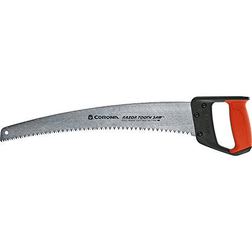 Corona Tools 18-Inch RazorTOOTH Pruning Saw | Heavy-Duty Hand Saw with Curved Blade | D-Handle Design for Gloved or 2-Handed Operation | Cuts Branches Up to 10" in Diameter | RS 7510D - Image 4