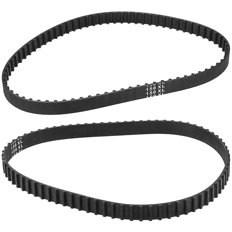 HASMX Cog Drive Belt Replacement Drive Belt for Disc Sander Ryobi Models BD4601, BD4600, BD4601G Replaces Part Number BD46075 (2-Pack) - Image 1
