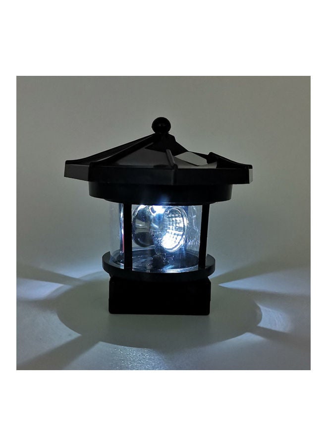 نيبمينينت مصباح LED دوار يعمل بالطاقة الشمسية على شكل مدينة للحديقة أبيض - Image 2