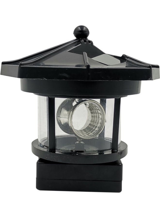 نيبمينينت مصباح LED دوار يعمل بالطاقة الشمسية على شكل مدينة للحديقة أبيض - Image 1