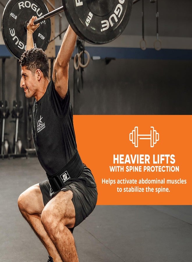 ProFitness Weightlifting Belt | Lifting Belt for Women | 100% Leather Gym Belts for Weightlifting | Powerlifting, Strength Training | Squat or Deadlift (Black/Red, Large) - Image 5