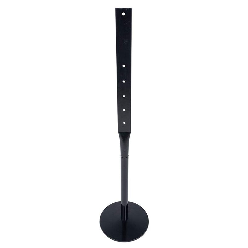 Kdgarden Heavy Duty Cast Iron Sign Post and Base Kit 12 DIA Stand with 48 Post and Bolts Nuts for Hanging Signs Portable Sign Holder for Parking and Recreational Use