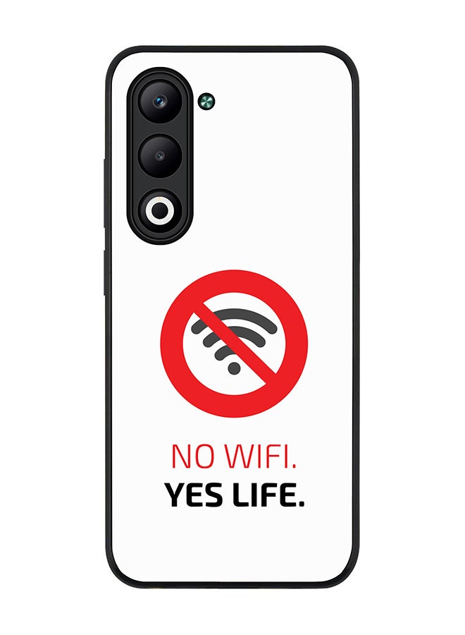 Stylizedd For Oppo A5 5G / A5 4G Case,Slim fit Camera Protection, Shockproof Thin Phone cover  - No Wifi, Yes Life