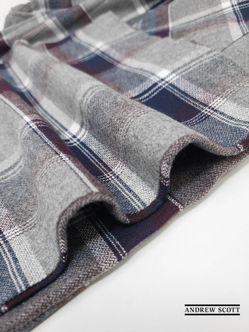 Andrew Scott Men's Cotton Super Soft Flannel Plaid Pajama Pants- 2 Pack - Image 5