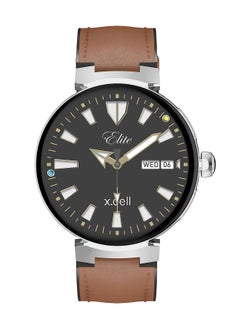 Xcell Xcell Smart Watch Elite 3 for Android and iphone, Arabic & Persian Interface, 7 days battery life, Fitness Tracker with Heart Rate,Blood Pressure,Oxygen Monitor-Brown  - Image 1